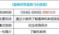 DNF雾神攻坚战预习小游戏活动怎么玩