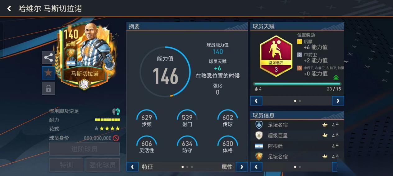 FC足球世界后腰在哪里球员推荐——马斯切拉诺