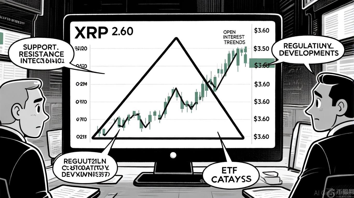 XRP 迈向 3.60 美元之路：分析期货未平仓合约和战略机构采用