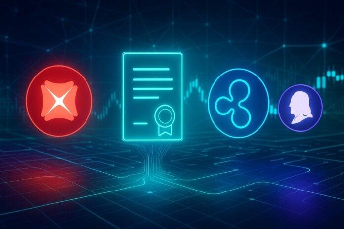 星展银行、Ripple 和富兰克林在 XRPL 上全天候推出代币化贷款