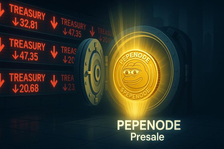 加密货币库存股在新投资后暴跌，PEPENODE 的预售成为焦点