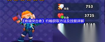 怎么获取绝境突击者米兰达