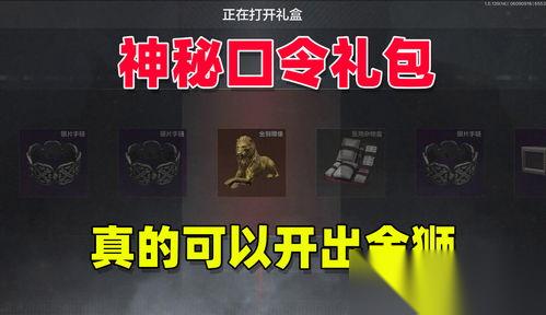 暗区突围金狮的照片 到底是不是传说中的那张图