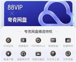 夸克svip与88vip有啥区别
