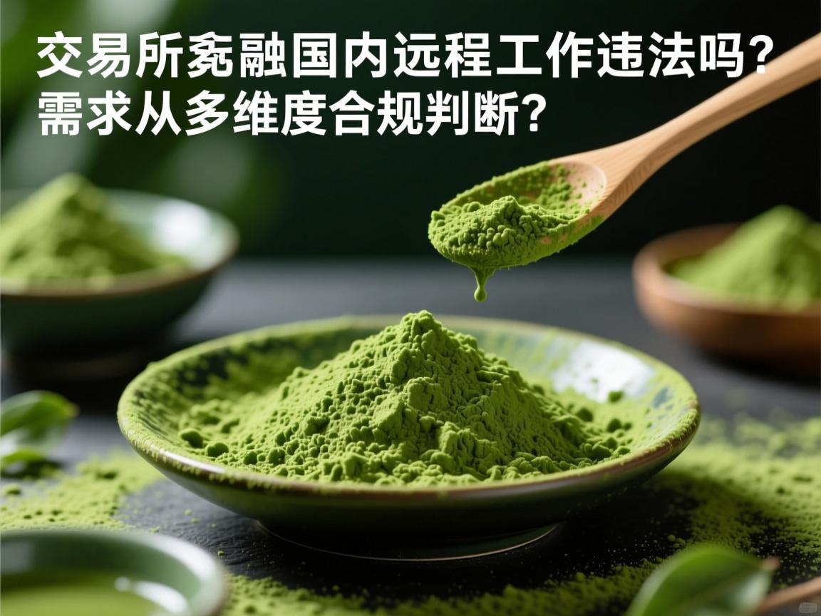 抹茶交易所国内远程工作违法吗？需从多维度合规判断