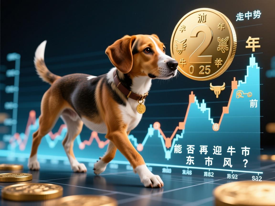 狗狗币2025年走势图，波动中前行，能否再迎牛市东风？