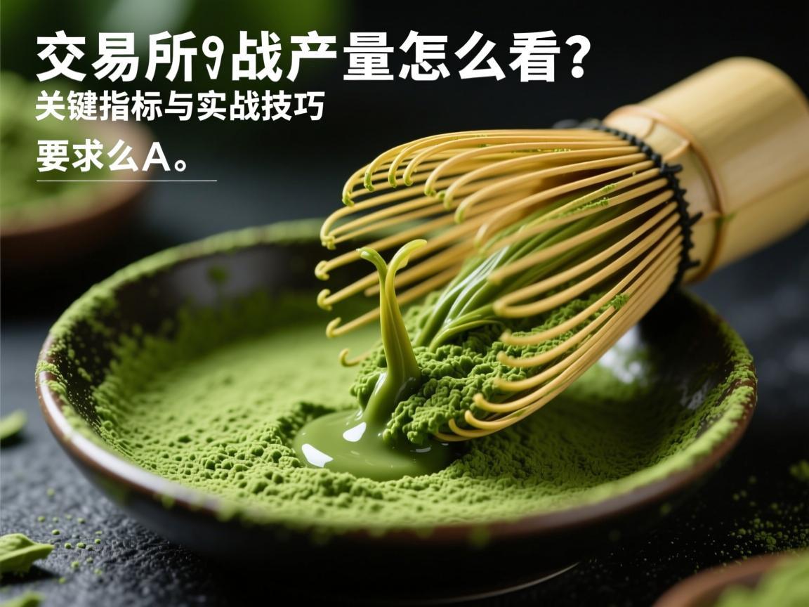 抹茶交易所成交量怎么看 关键指标与实战技巧