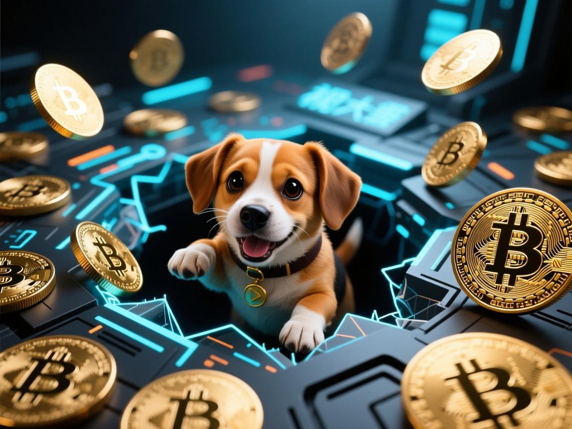 小伙骗狗狗币视频大全播放，当投机热潮遇上流量陷阱