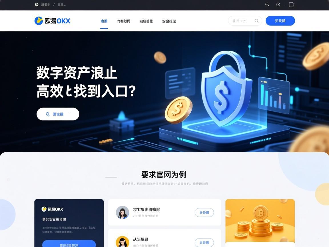 在数字资产浪潮中，如何安全高效地找到入口 以欧易OKX官网为例