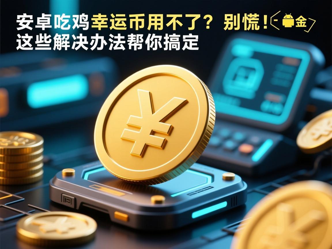 安卓吃鸡幸运币用不了 别慌！这些解决办法帮你搞定