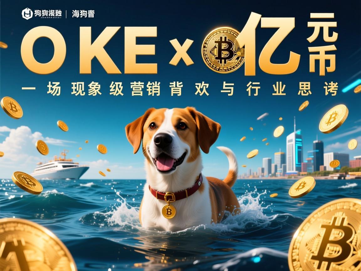 OKEx亿元狗狗币海报，一场现象级营销背后的加密狂欢与行业思考