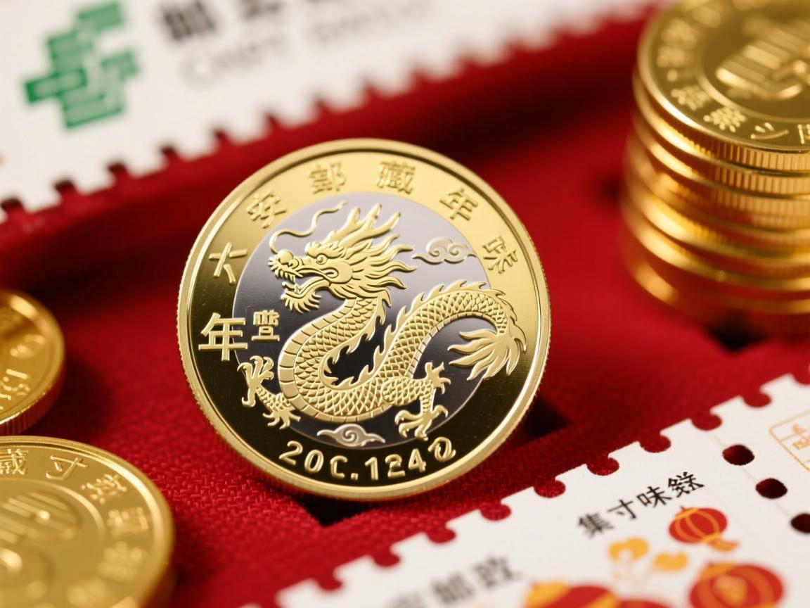 龙年纪念币六安邮政，方寸之间藏年味，集邮文化暖人心