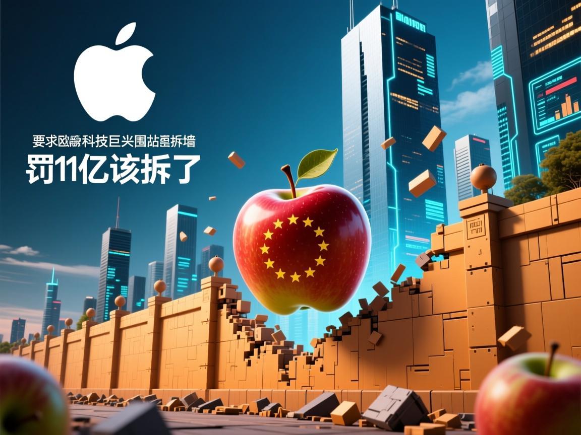 苹果因反垄断被罚11亿欧，科技巨头的围墙该拆了
