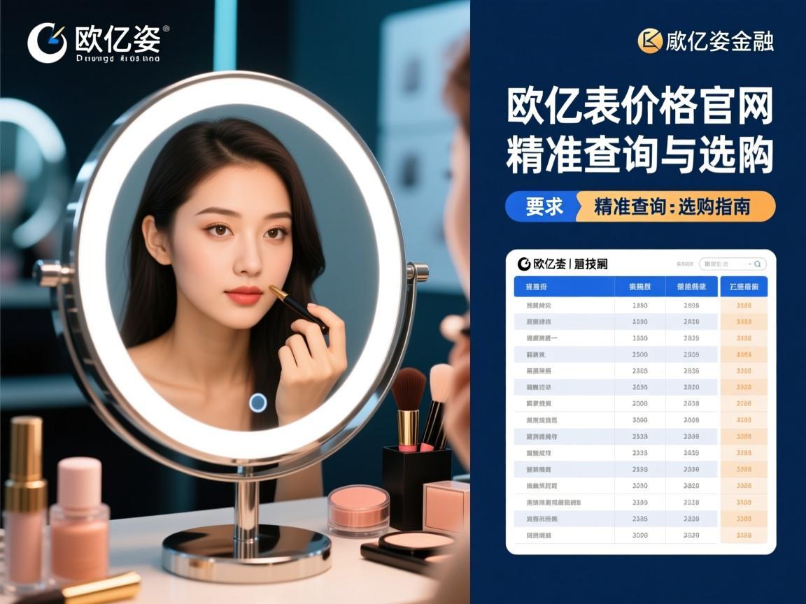 欧亿姿化妆镜价格表官网，精准查询与选购指南