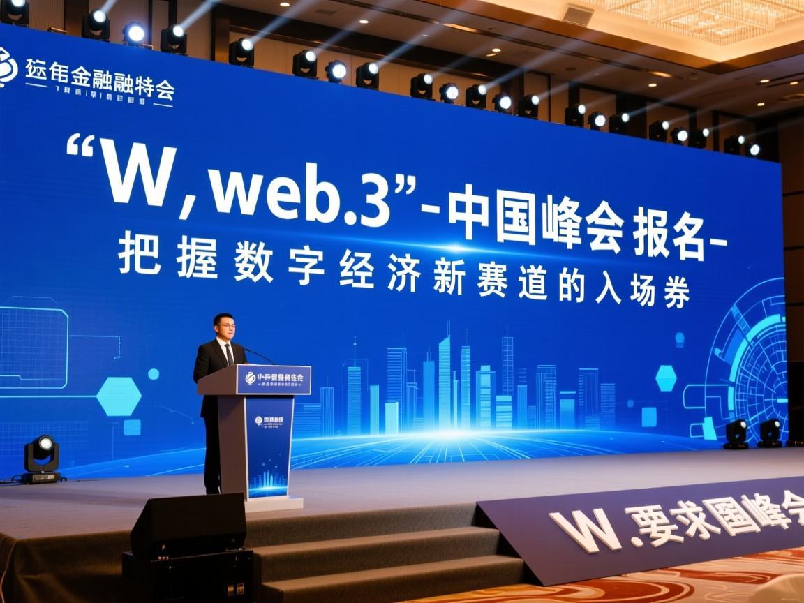 Web3的中国峰会报名，把握数字经济新赛道的入场券