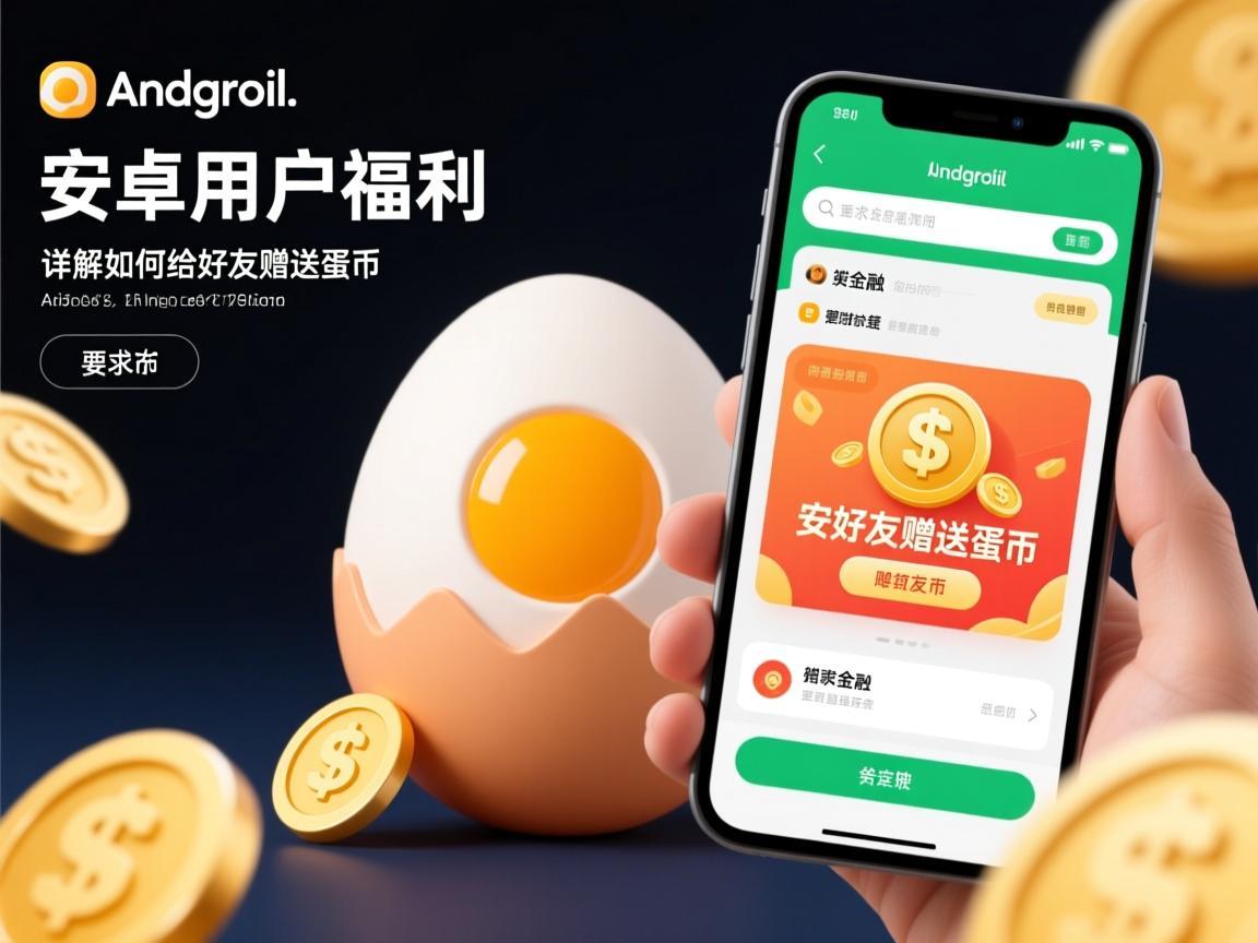安卓用户福利，详解如何给好友赠送蛋币