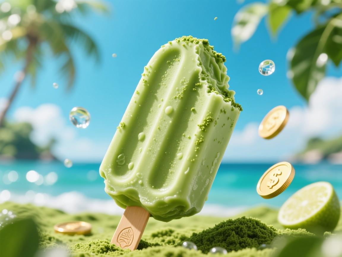 抹茶雪糕海报素材app，解锁夏日清凉的视觉魔法