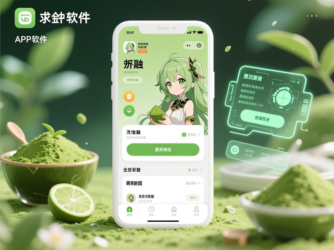 抹茶动漫APP软件界面,清新治愈的二次元沉浸体验