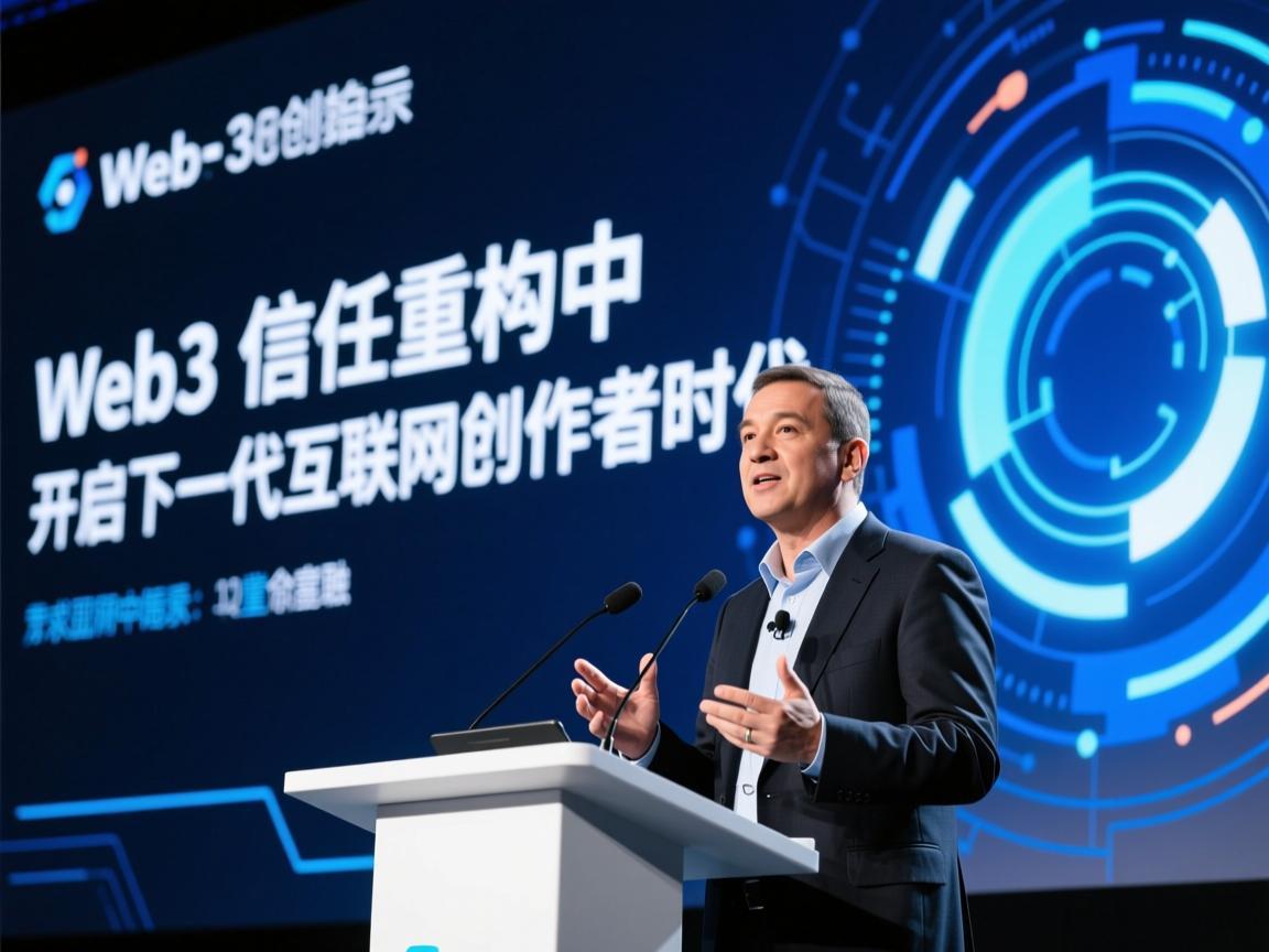 Web3创始人演讲，在信任重构中，开启下一代互联网的创作者时代