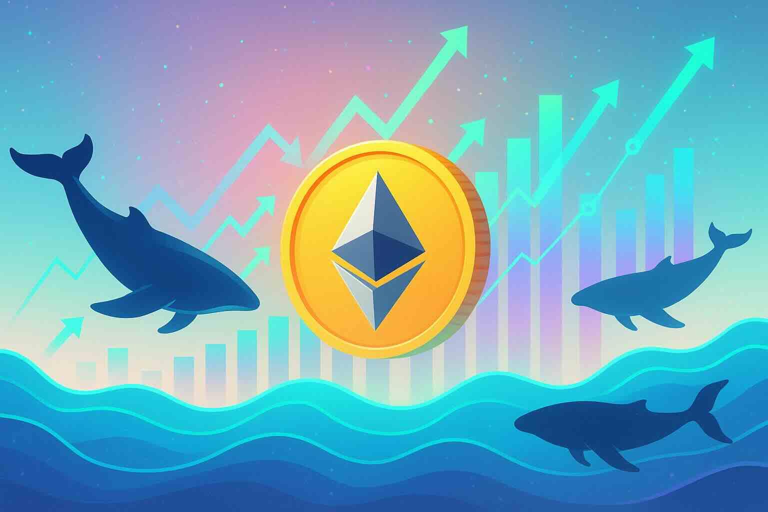 以太坊 : 135 M$ d’inflows, les baleines reviennent sur ETH