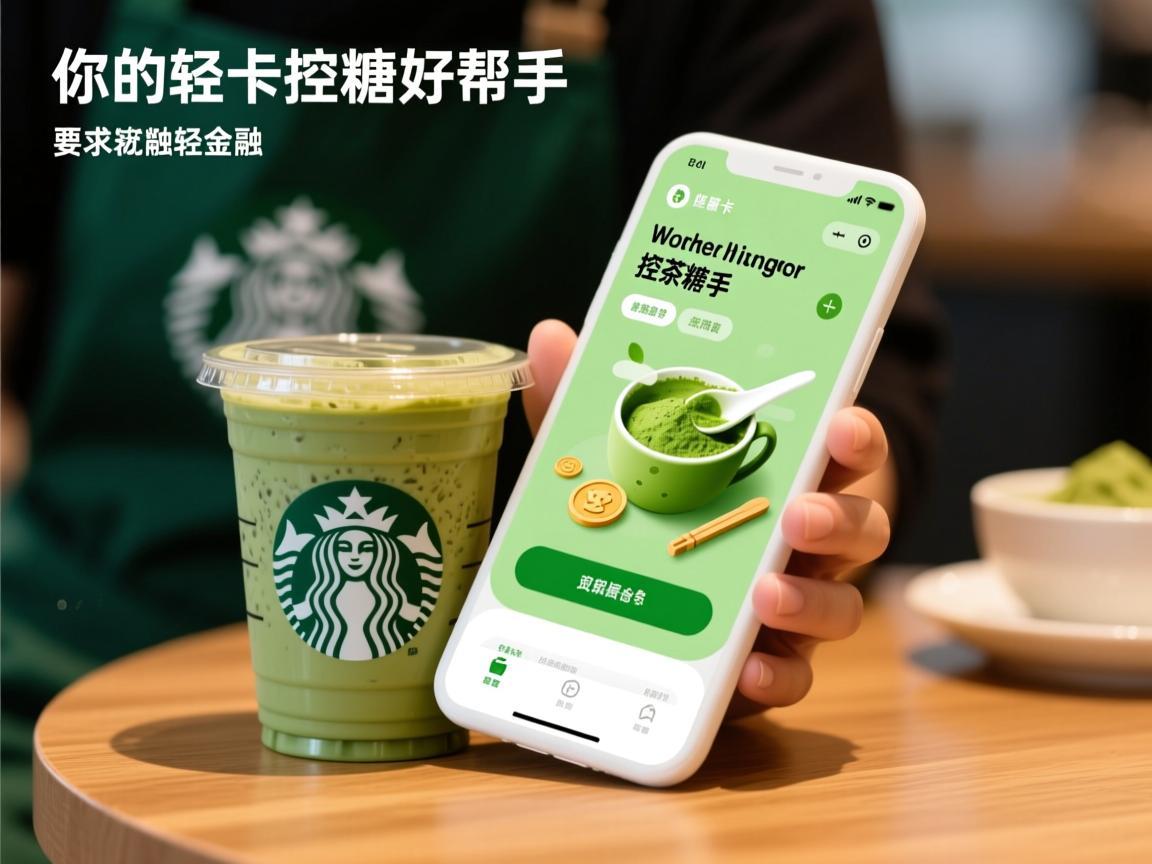 星巴克低卡抹茶APP，你的轻卡控糖好帮手