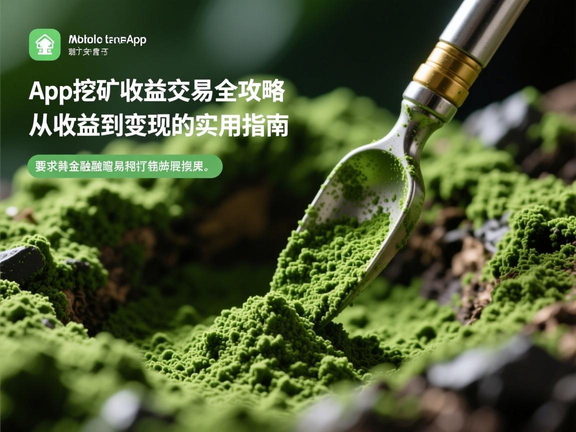 抹茶App挖矿收益交易全攻略，从收益到变现的实用指南