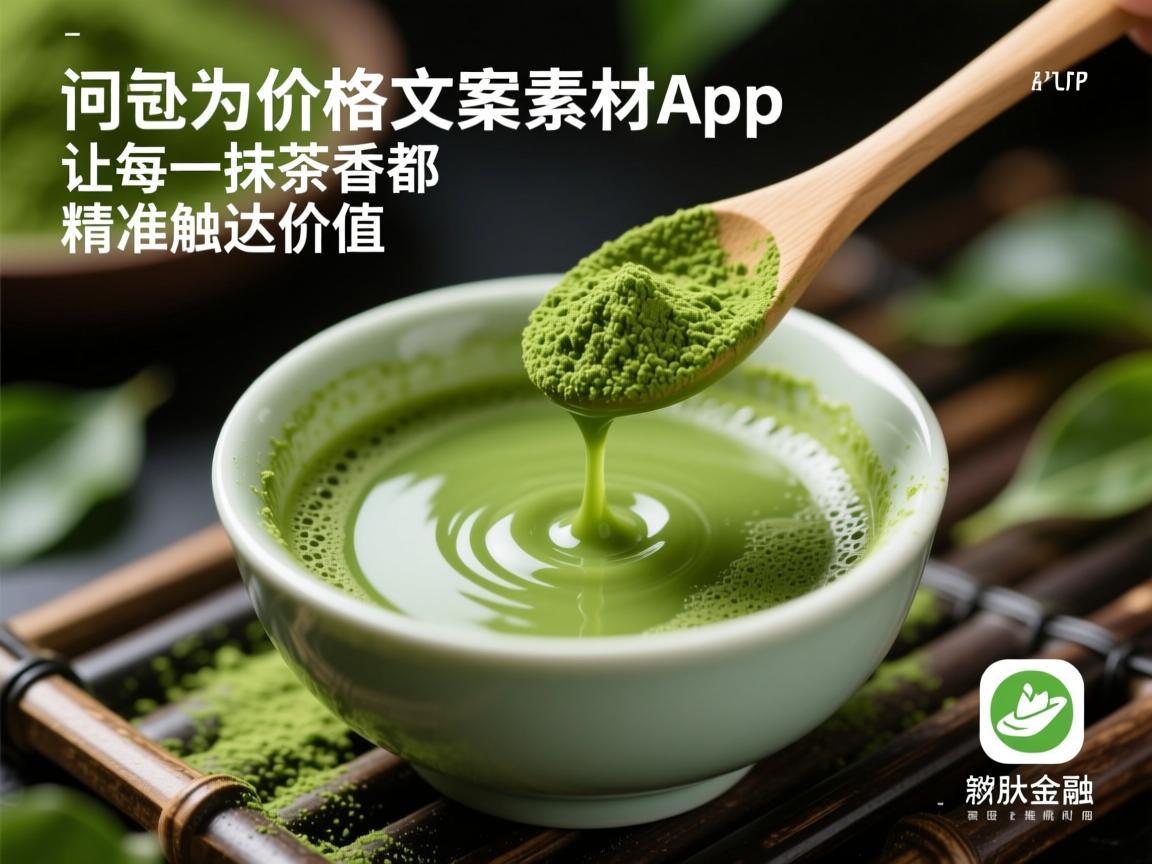 抹茶价格文案素材app，让每一抹茶香都精准触达价值