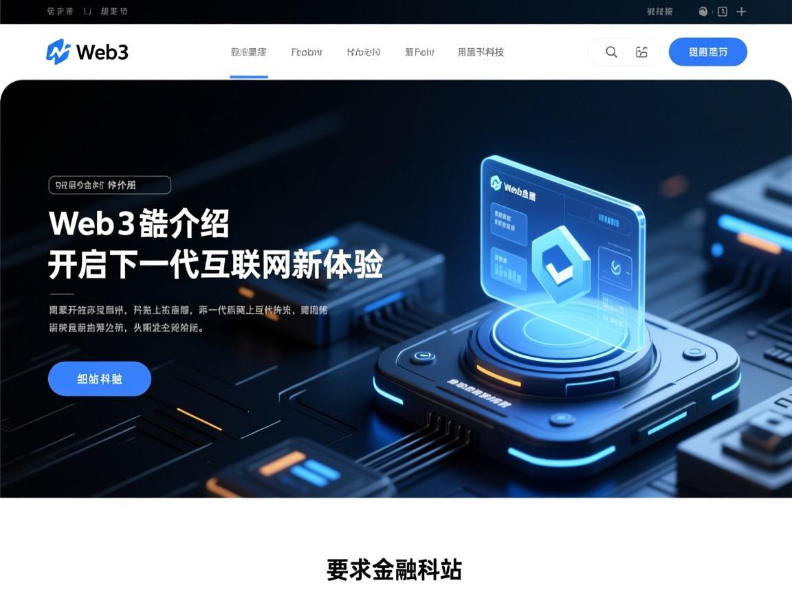 Web3网站介绍，开启下一代互联网新体验