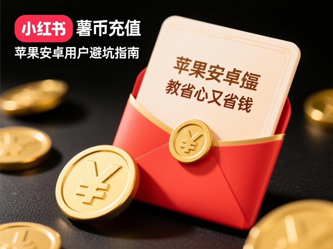 小红书薯币充值，苹果安卓用户避坑指南，教你省心又省钱