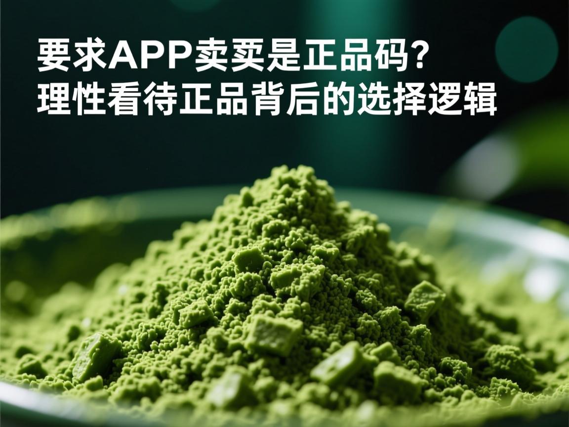 抹茶APP卖的是正品吗 理性看待正品背后的选择逻辑