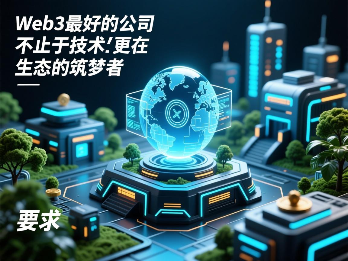 Web3最好的公司，不止于技术，更在生态的筑梦者