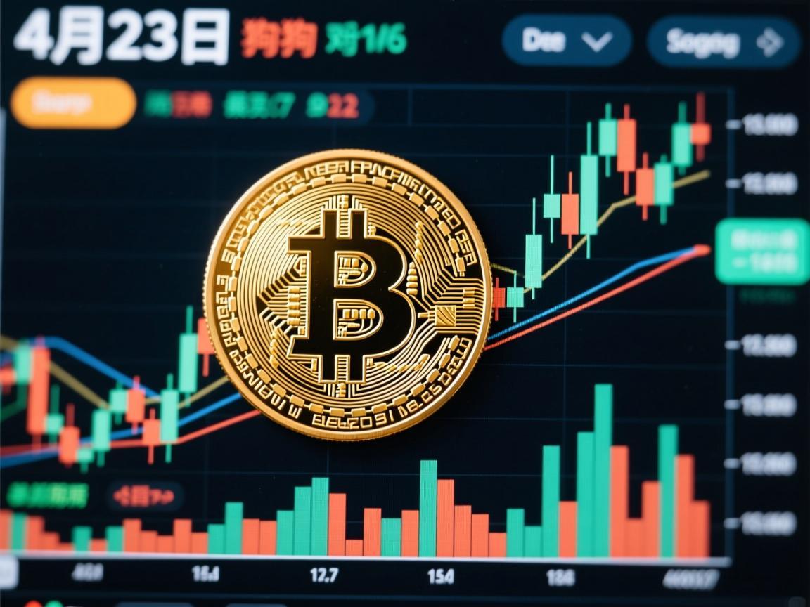 4月23日狗狗币最新K图，震荡格局下的信号与隐忧