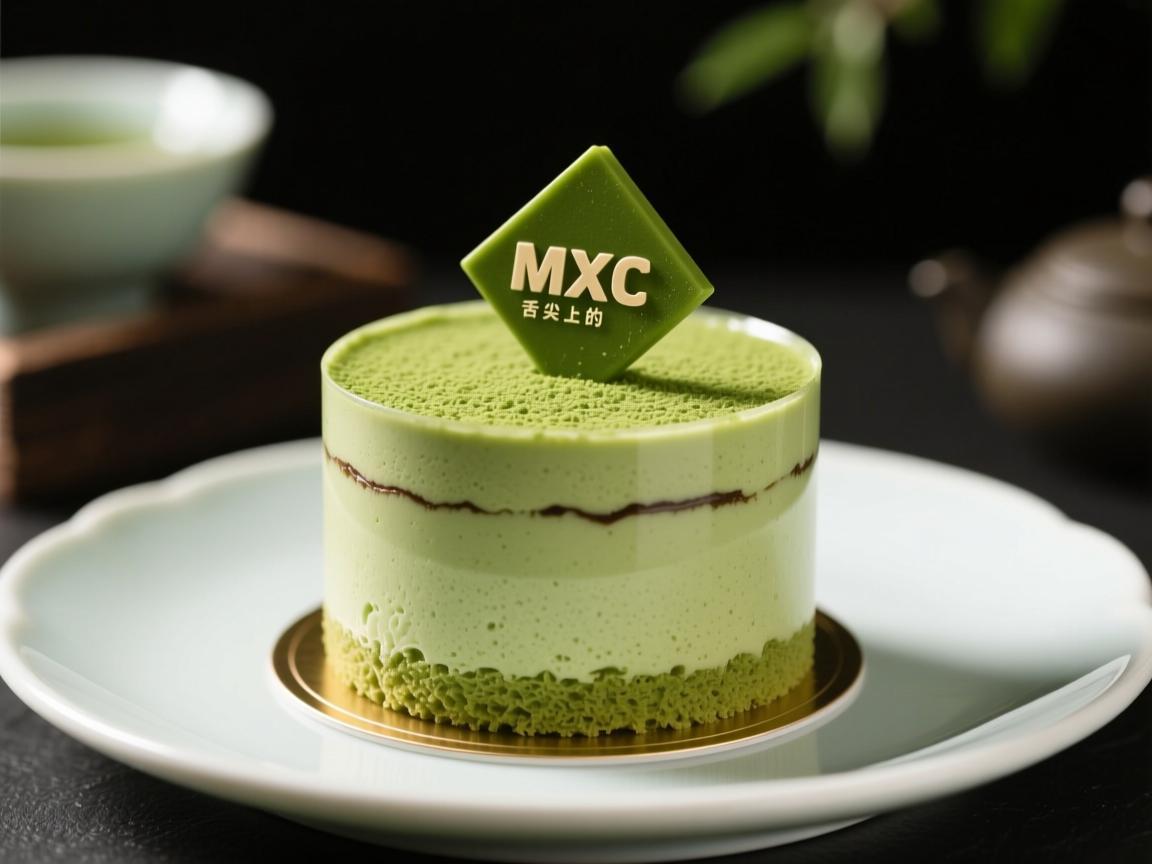 MXC抹茶慕斯甜品，舌尖上的东方诗意