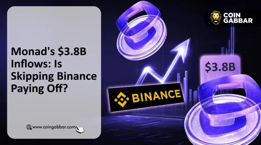 $MON 资金流入达 38 亿美元：“Monad 没有在币安上线是否有所帮助 ”