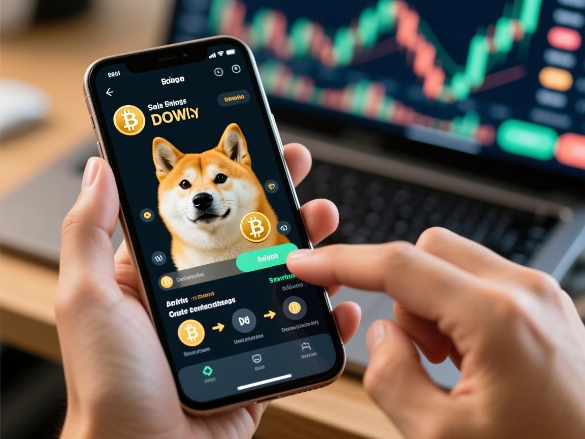 在手机上卖狗狗币（DOGE）已成为不少投资者的常见操作，但需注意合规性与风险控制。以下是具体步骤及注意事项