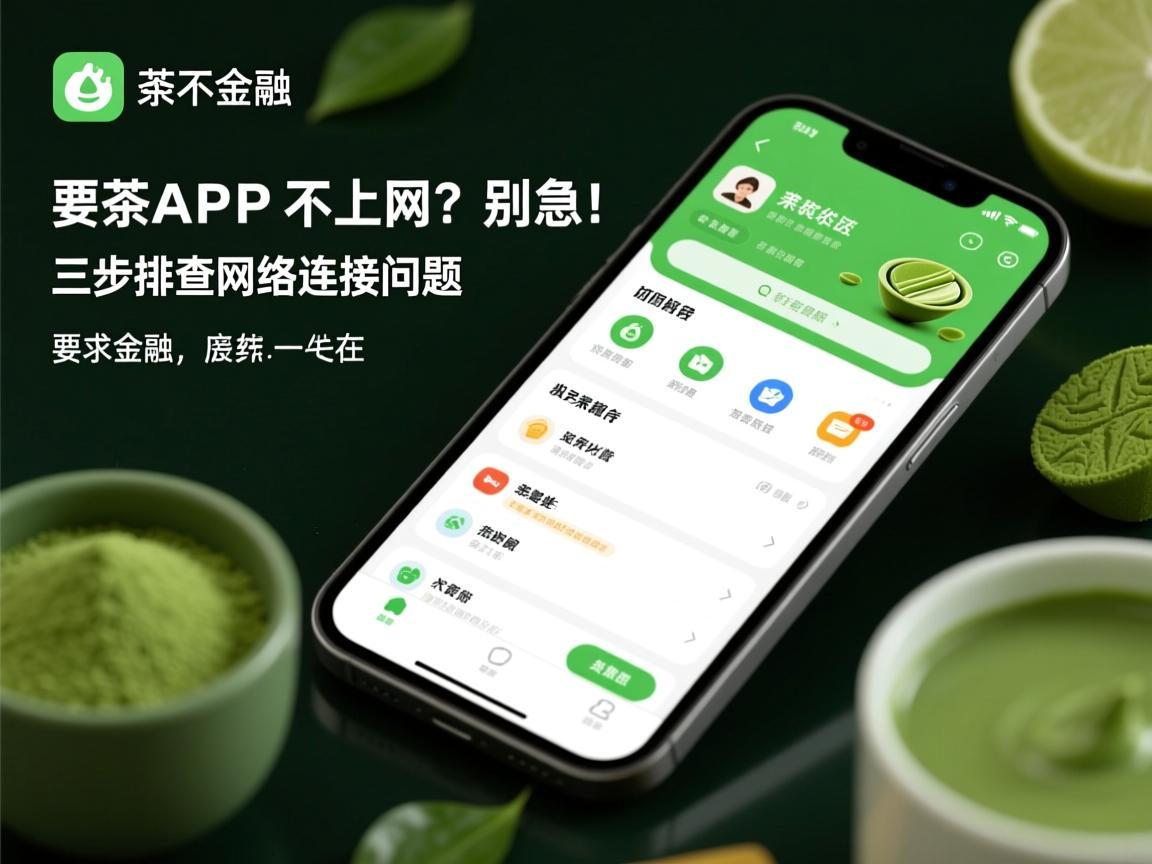 抹茶APP连不上网 别急！三步排查网络连接问题