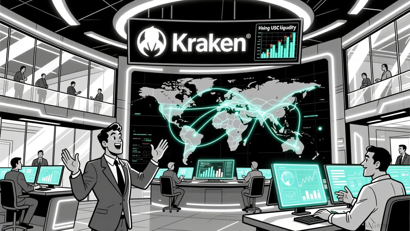 USDC流入Kraken激增：加密货币市场再平衡的战略信号