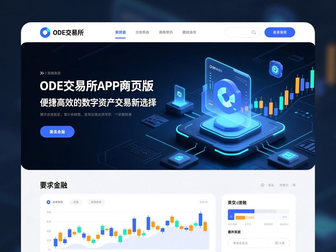 ODE交易所APP网页版，便捷高效的数字资产交易新选择
