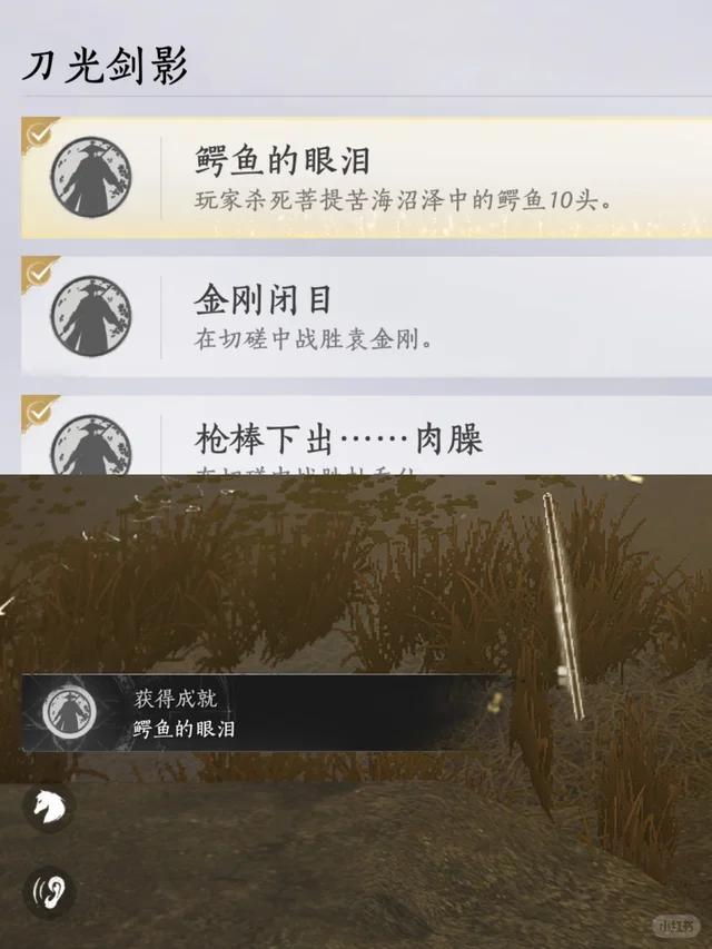 燕云十六声鳄鱼的眼泪成就攻略