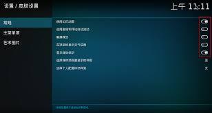 如何设置kodi背景皮肤
