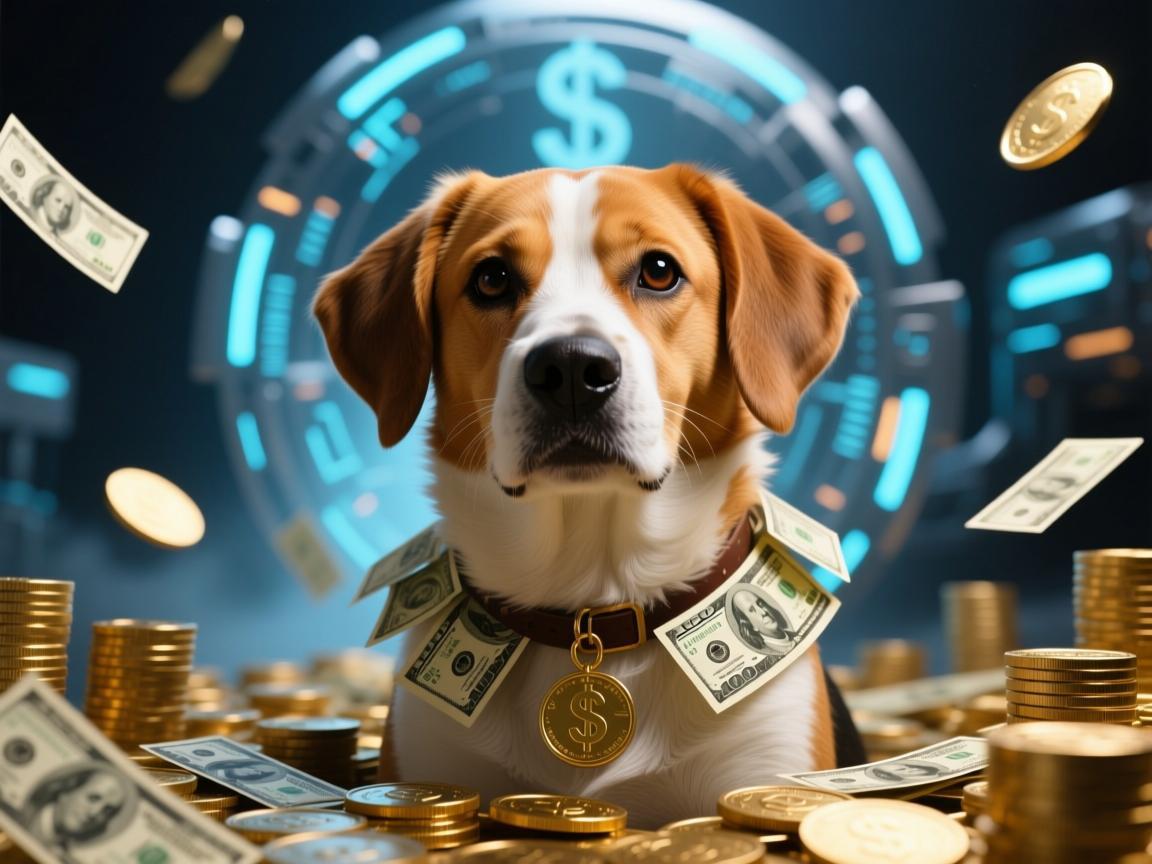 狗狗有冥币吗 一张图片背后的奇幻想象与温情解读