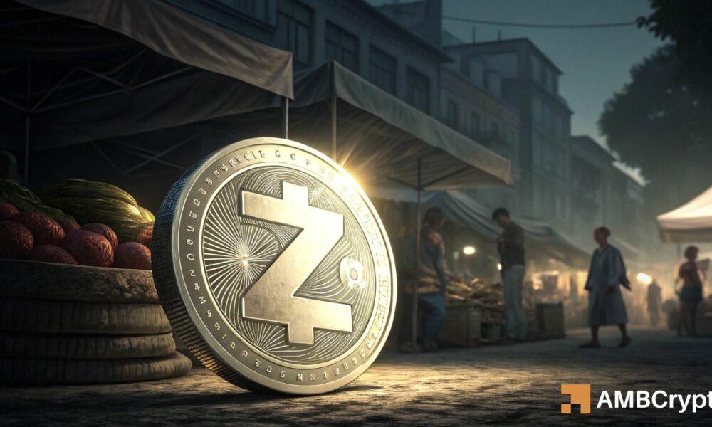 Zcash [ZEC] 承压，412 万美元资金从 Kraken 流出——是否正在形成挤压