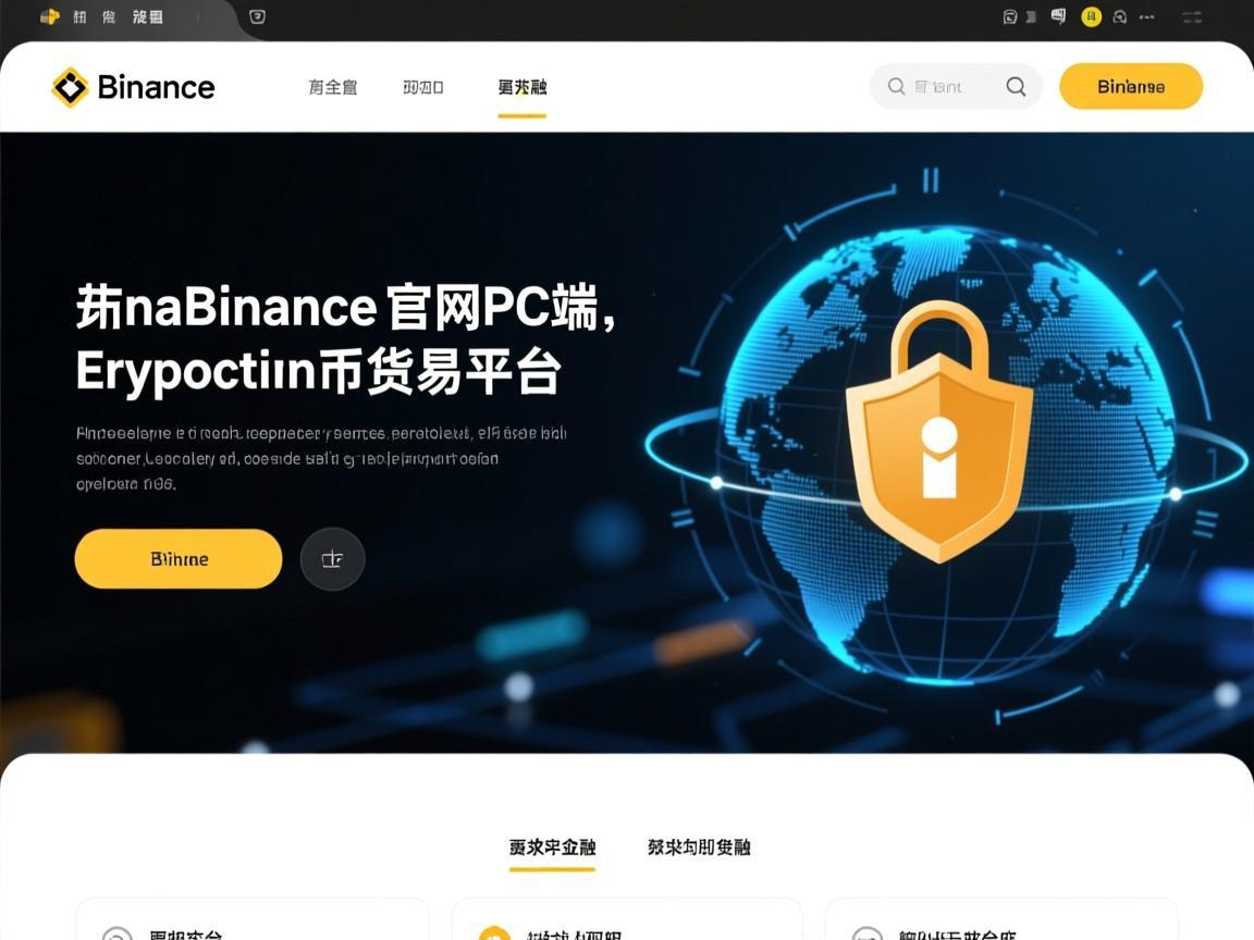 币安Binance官网PC端，安全、高效与全球领先的加密货币交易平台