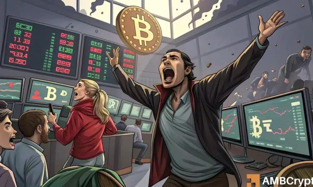 比特币价格在 9 万美元至 9.4 万美元之间波动——一场大行情即将到来