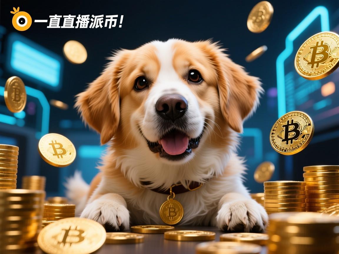 大狗狗一直播派币，当萌宠遇上区块链的流量狂欢
