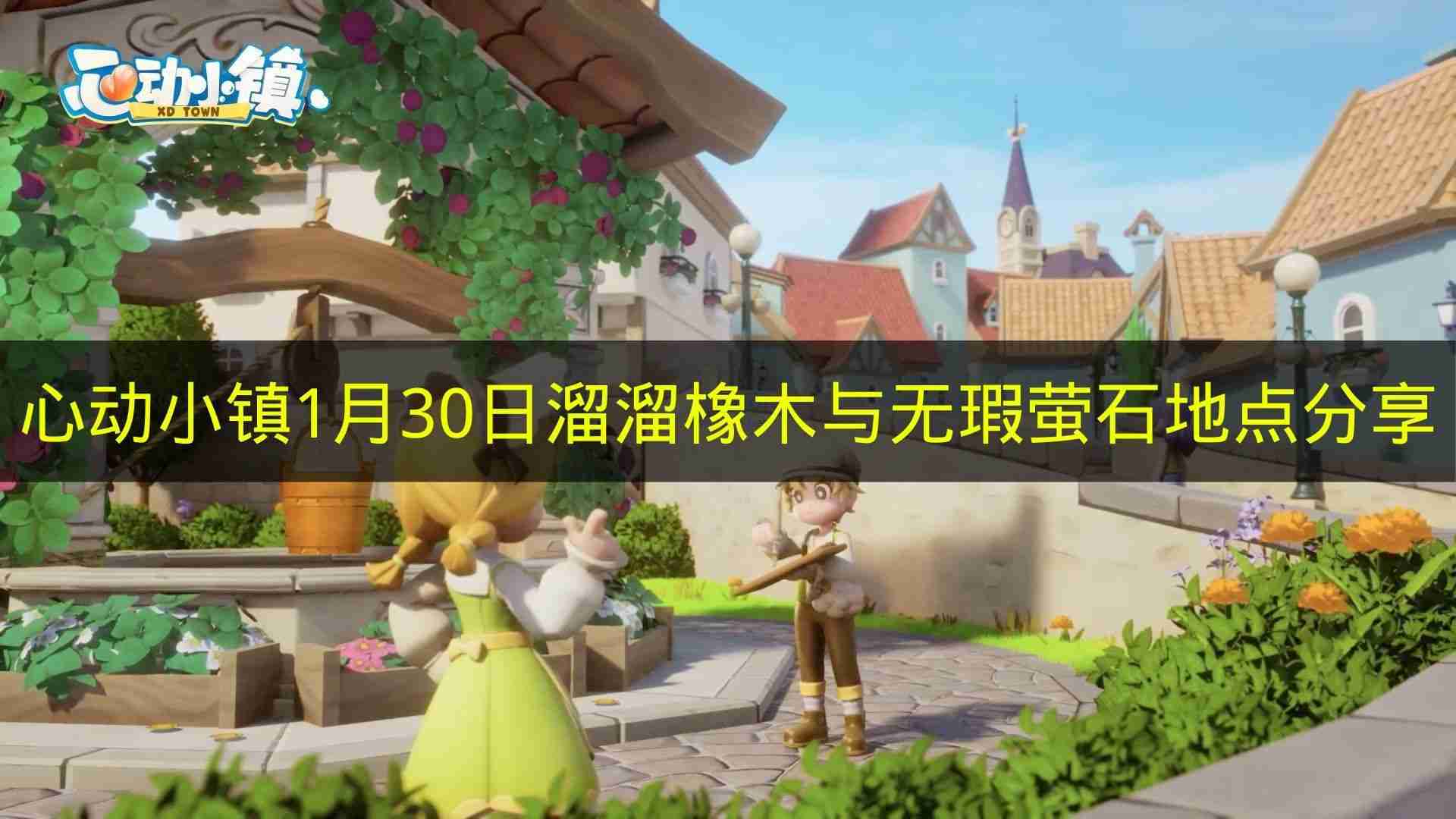 心动小镇 1月30日溜溜橡木与无瑕萤石地点分享
