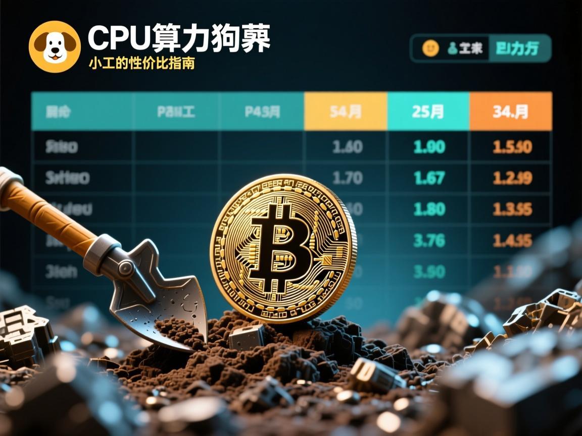 挖狗狗币CPU算力表，小矿工的性价比指南