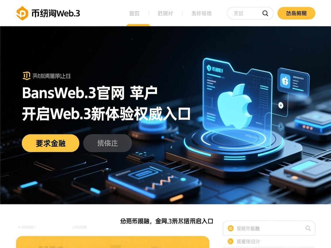 币安Web3官网，苹果用户开启Web3新体验的权威入口