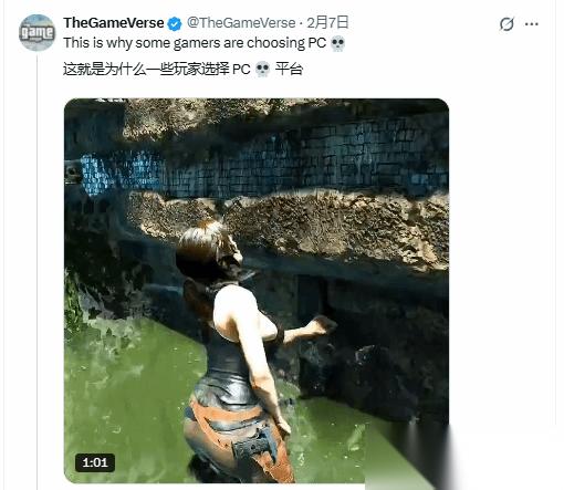 古墓丽影MOD引热议 PC平台角色重塑引发艺术边界与技术自由之争