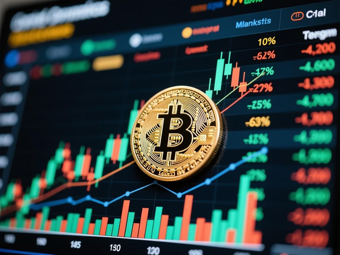比特币及主流加密货币价格表图片，市场动态的直观指南